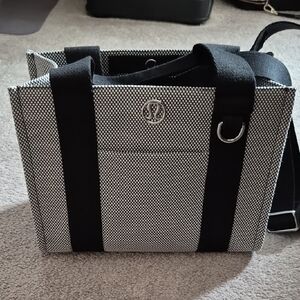 Lululemon canvas mini tote